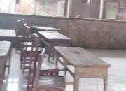 Kondisi Gedung SDN Jaring Halus Langkat Memprihatinkan