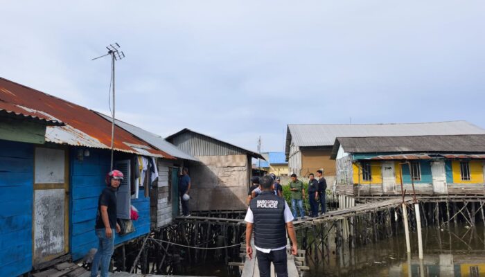Polisi Gerebek Barak Narkoba di Pajak Baru Belawan