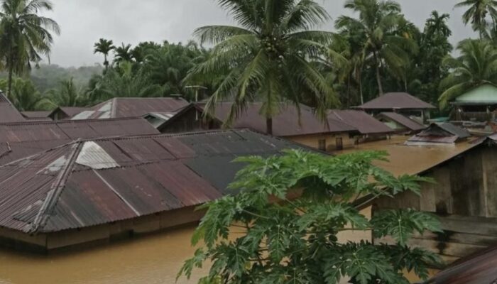 Empat Desa di Madina Dilanda Banjir, Ketinggian Air Hingga 4 Meter