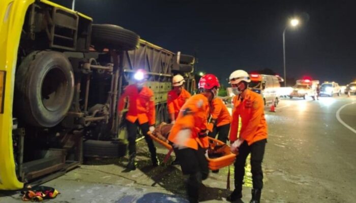 Bus Cahaya Trans Alami Kecelakaan, Belasan Penumpang Tewas