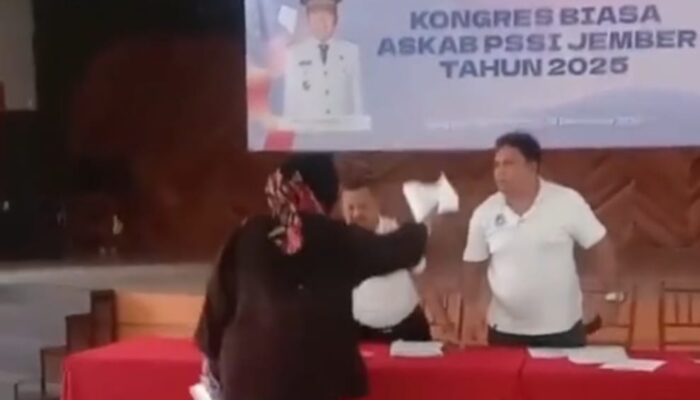 Kericuhan “Warnai” Kongres Askab PSSI Jember 2025