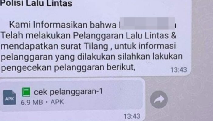 Waspadai Modus Penipuan Berkedok ETLE