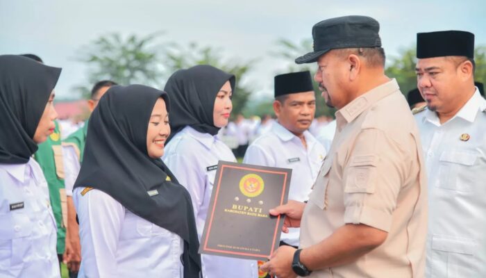 Bupati Batu Bara Serahkan SK PPPK Penuh dan Paruh Waktu