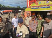 Brimob Amankan Kunjungan Presiden ke Sumut