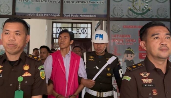 Kejari Lamteng Tahan Direktur Perusahaan Rekanan Kasus Korupsi Proyek Hutan Kota