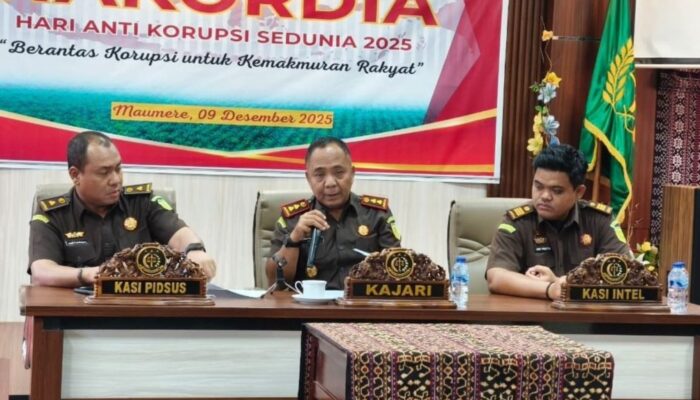 Kejari Sikka Tetapkan 5 Tersangka Korupsi Proyek Air Bersih