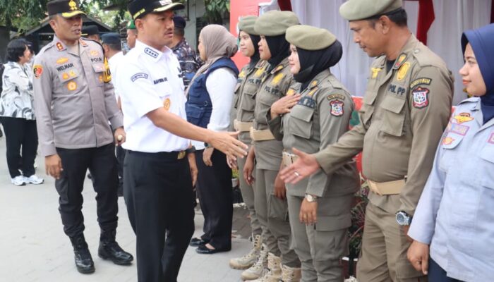 Kapolres Tanjungbalai Pantau Kesiapan Pos Pengamanan