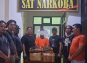 Polisi Tembak Bandar Ganja di Labusel