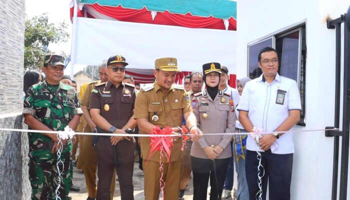 Kapolres Tebing Tinggi Hadiri Peresmian Kolam Renang dan Saksikan Penyerahan Bantuan Mobil dari BNPB