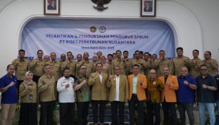 Pengurus SPBUN PT RPN Masa Bakti 2025-2029 Dikukuhkan