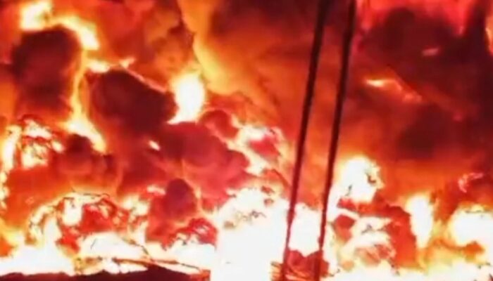 Pabrik Swallow PT Garuda Mas Perkasa Hangus Terbakar