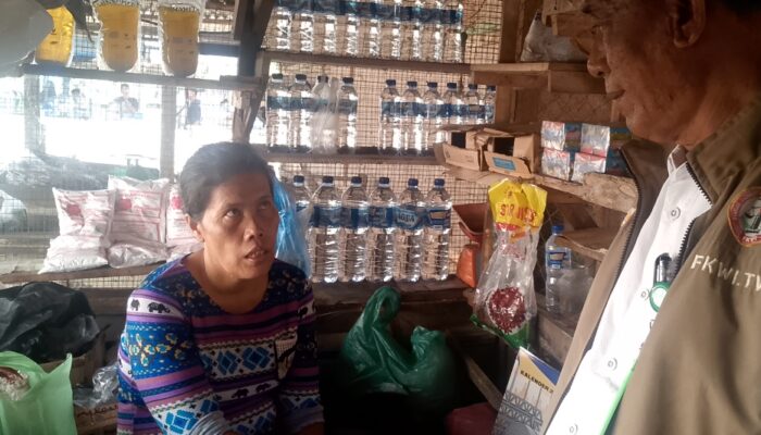 Sejumlah Kios di Pasar Tradisional Tanjung Pura Disatroni Maling