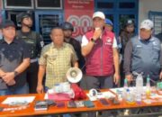Polisi Gerebek Sarang Narkoba di Percut Sei Tuan
