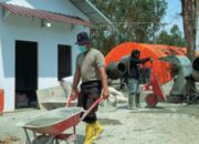 Polda Sumut Percepat Pembangunan Rumah Warga Terdampak Bencana di Tapsel