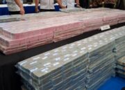 Penampakan Uang Puluhan Miliar Sitaan Kasus Judol