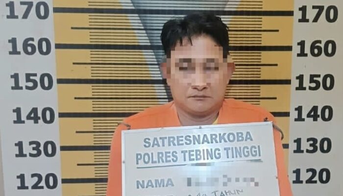 Sat Resnarkoba Polres Tebing Tinggi Ungkap Kasus Sabu 20,25 Gram