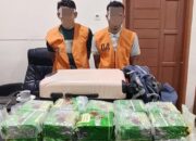 Polisi Tangkap 2 Kurir Sabu Seberat 21 Kg di Deli Serdang