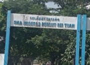 Aroma Korupsi Menyengat Tercium di SMAN 2 Percut Sei Tuan Deli Serdang