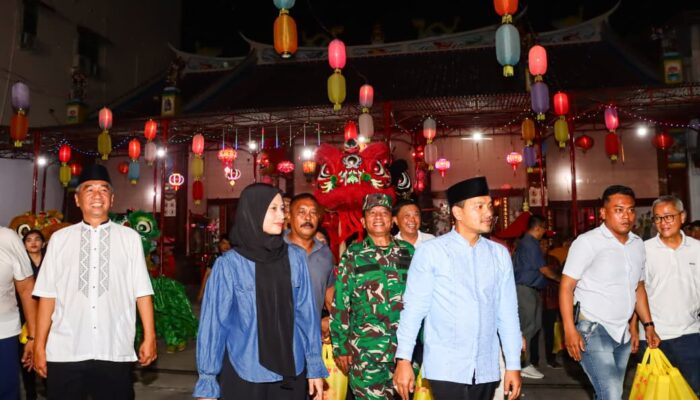 Kapolres Tebing Tinggi dan WaliKota Hadiri Ritual di Kelenteng Jui Li Dong