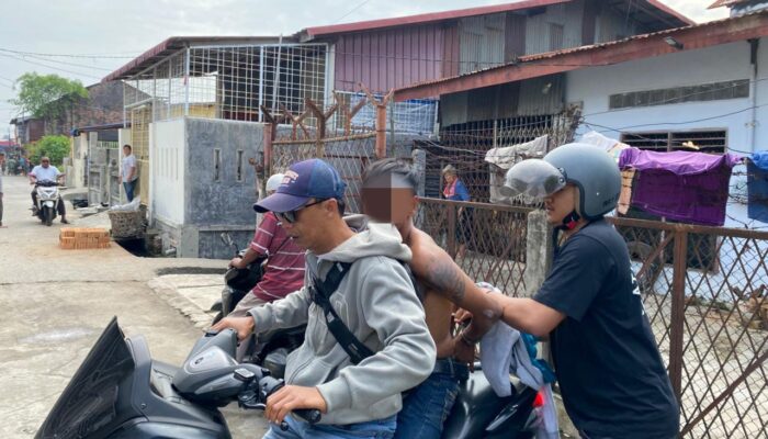 Polisi Ringkus Pelaku Perusakan Kaca Bus di Belawan