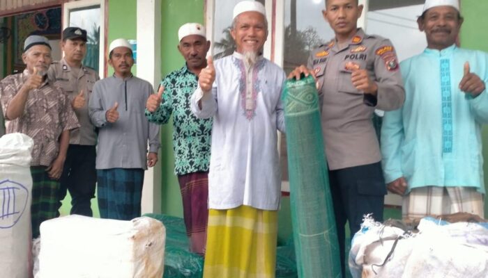 Polri Bantu Pemulihan Rumah Ibadah Lintas Agama Pasca Bencana di Tapteng