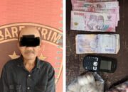 Nekat Edarkan Uang Palsu, Lansia Diamankan Personel Polsek Perbaungan