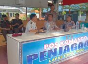 Sambangi Lapas Kelas II B, Polres Tebingtinggi Himbau Polsuspas Tetap Waspada