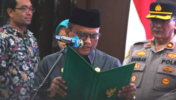 Walikota Padangsidimpuan Lantik Pejabat PTP, Administrator dan Pengawas