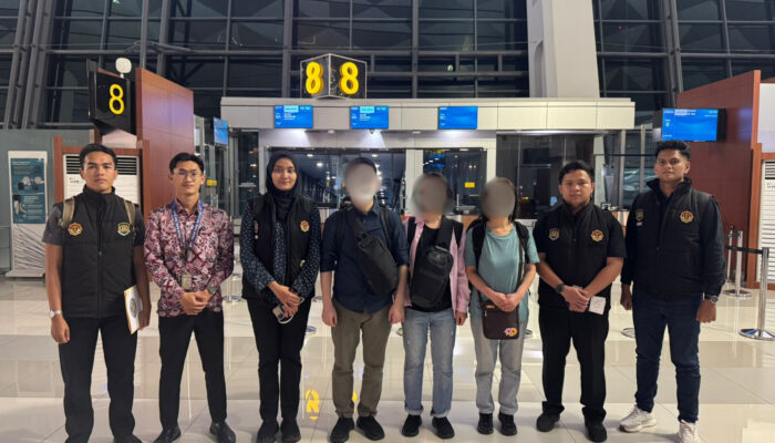 Langgar Keimigrasian, 3 Warga Korsel Dideportasi Kantor Imigrasi Belawan