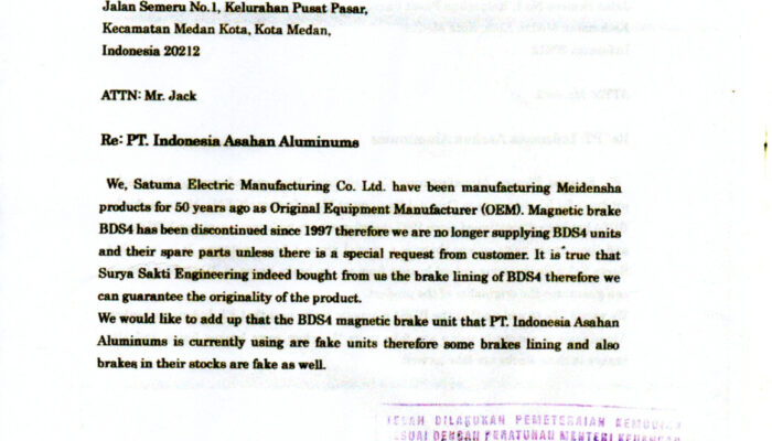 Tak Peduli Bikin Rugi, PT Inalum Pilih Beli Barang Diduga Palsu Ketimbang Asli
