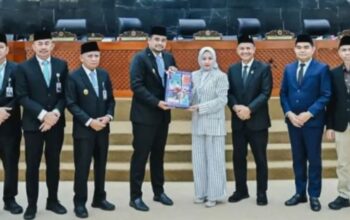 Hadiri Rapat Paripurna, Dirut Perumda Tirtanadi Dukung Peningkatan PAD