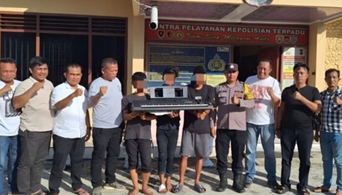 Nekat Bobol Rumah Polwan, Tiga Pria di Simalungun Diciduk Polisi