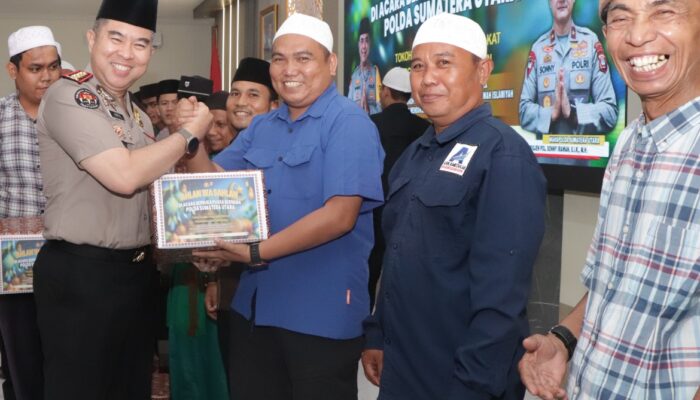 Polda Sumut Safari Ramadhan di Sergai, Pererat Silaturrahmi dengan Ulama dan Masyarakat