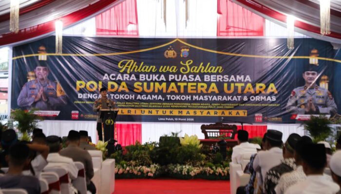 Perkuat Ukhuwah Islamiyah, Polda Sumut Safari Ramadhan di Batu Bara