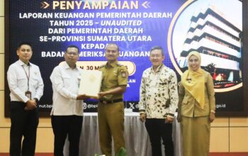 BPK RI Perwakilan Sumut Terima LKPD TA 2025 Pemko Tanjungbalai