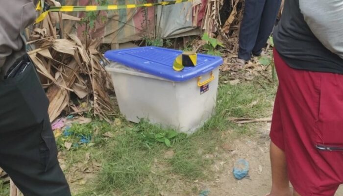 Warga Medan Digegerkan Penemuan Mayat Perempuan Dalam Boks