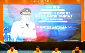 Kuatkan Fungsi Pengawasan, Komisi II DPR RI Kunjungi Bank Sumut