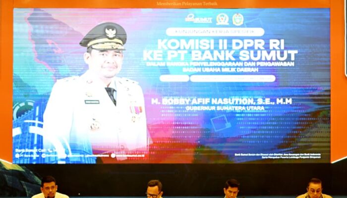 Kuatkan Fungsi Pengawasan, Komisi II DPR RI Kunjungi Bank Sumut