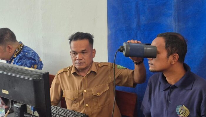 Lapas Kelas IIB Padangsidimpuan Lakukan Verifikasi NIK Warga Binaan
