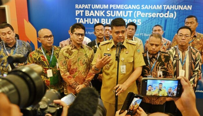 Pimpin RUPS, Gubsu Pacu Bank Sumut Naik Kelas
