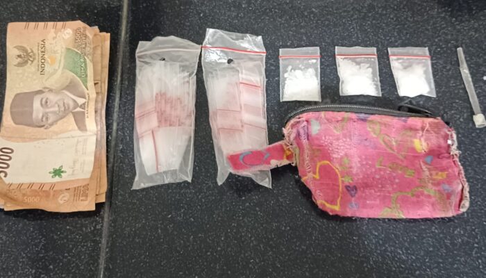 Personel Polsek Perbaungan Tangkap Pengedar Sabu Saat Tidur di Kandang Lembu