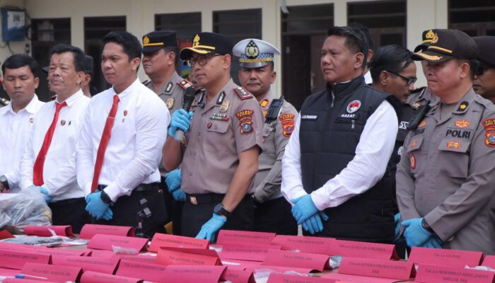 Dalam 100 Hari, Polres Karo Berhasil Tuntaskan Puluhan Kasus