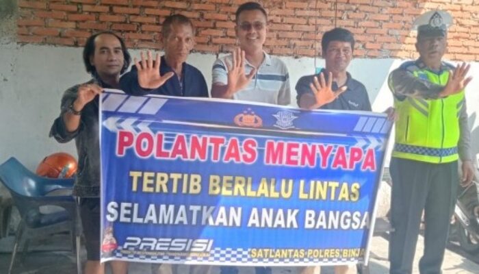 Polres Binjai Kampanyekan Tertib Berlalulintas