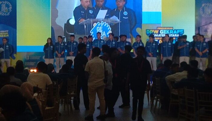 Pengurus DPW Gekrafs Sumut Resmi Dikukuhkan