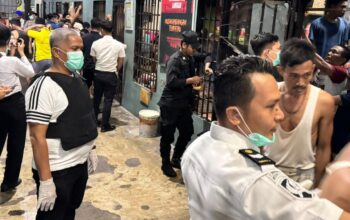 Kanit Reskrim Polsek Labuhan Ruku Pimpin Razia di Lapas Kelas IIA