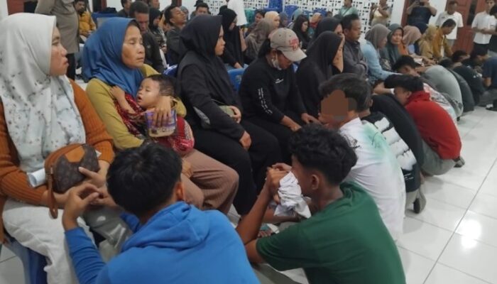 Ugal-ugalan, Puluhan Pelajar di Deli Serdang Diamankan