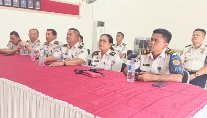 Jajaran Lapas Kelas IIA Binjai Dengarkan Arahan Dirjenpas