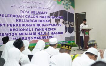 Lepas 60 Jamaah Calon Haji, PTPN IV Regional I Gelar Do’a Selamat