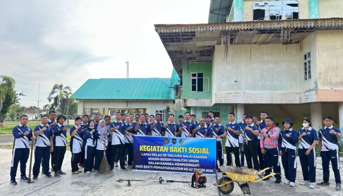 Lapas Kelas IIB TBA Peringati HBP ke-62, Fasilitas Umum ‘Jadi Sasaran’