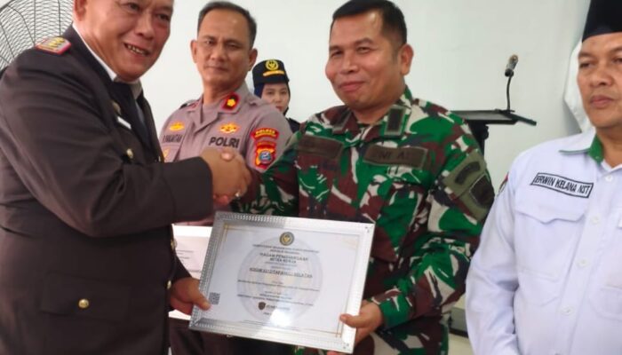 Lapas Kelas IIB Padangsidimpuan Beri Penghargaan ke Mitra dan Tokoh Berprestasi